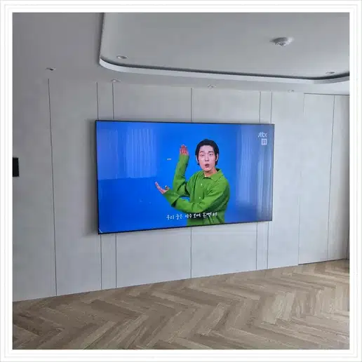 벽걸이TV 설치 참고 이미지 19-2 두 번째 사진