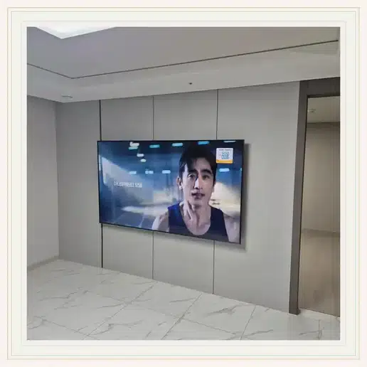 잠실엘스 벽걸이TV 설치 상담 참고 이미지 첫 번째