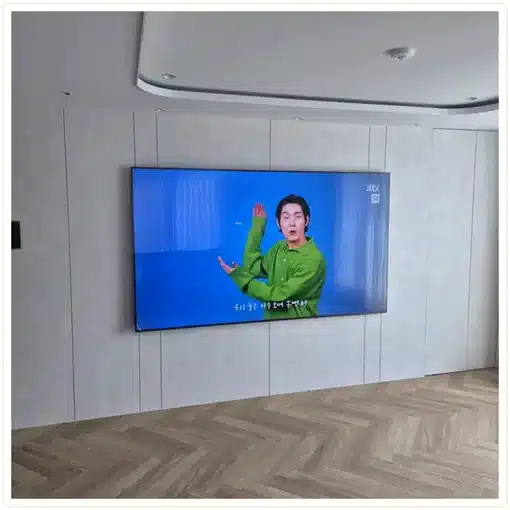 벽걸이TV 설치 참고 이미지 19-16 두 번째 사진
