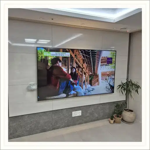 영등포푸르지오 벽걸이TV 설치 상담 참고 이미지 첫 번째