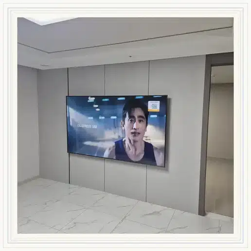 벽걸이TV 설치 참고 이미지 19-74 두 번째 사진