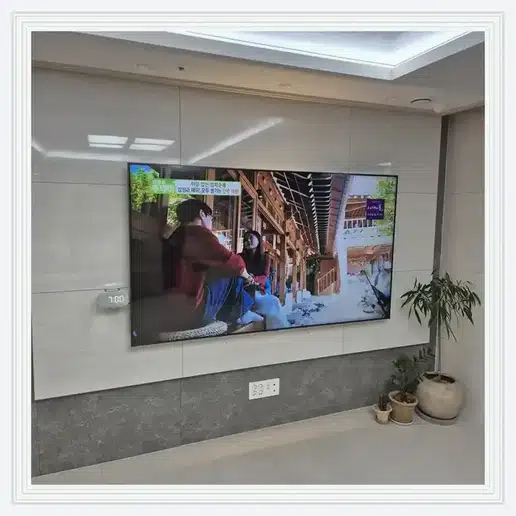 벽걸이TV 설치 참고 이미지 19-84 두 번째 사진